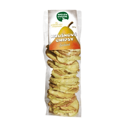 Sušené hruškové chipsy 100g